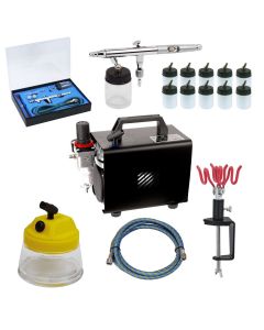 Basic Airbrush Compressor Combo set 3