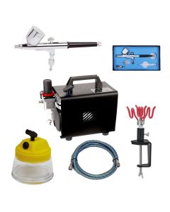 Essential Airbrush Compressor Set - Top feed